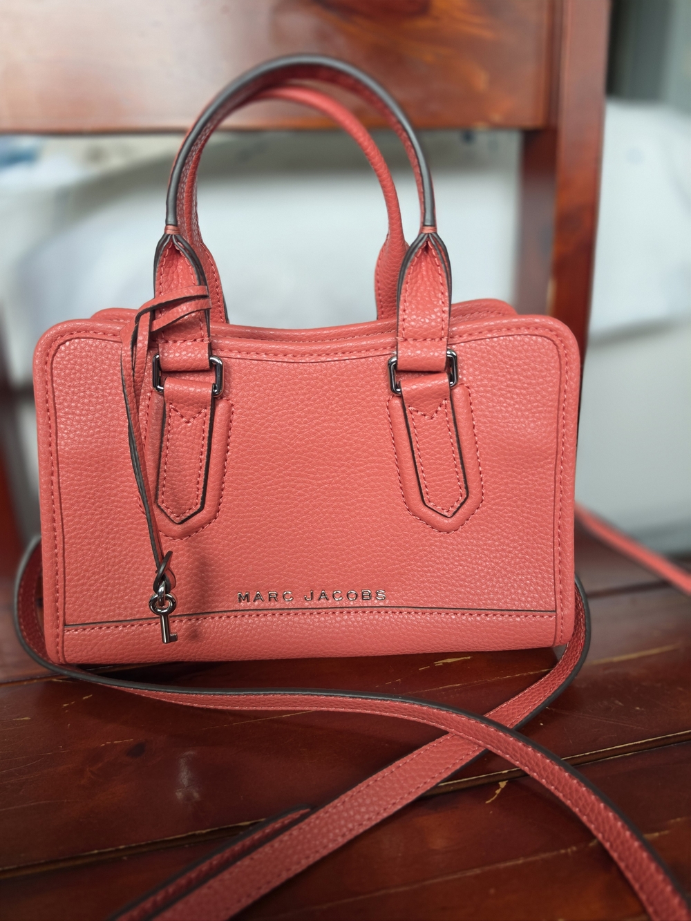 Marc Jacobs Small Drifter Satchel - Coral Pink